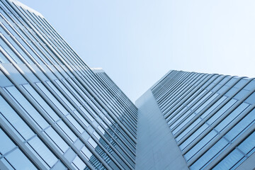 Fototapeta na wymiar glass modern building business center