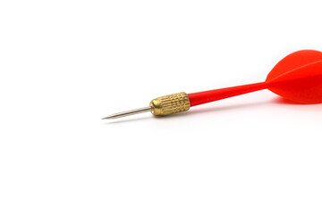 Red darts isolated  on white background