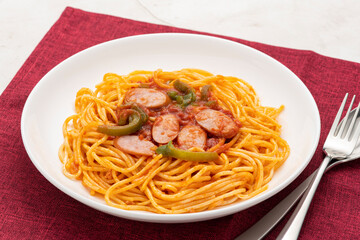 スパゲッティ ナポリタン