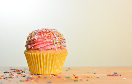 cupcake com fundo branco