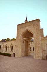 Fototapeta na wymiar The Ar-Rahma Mosque or Mercy Mosque in Kyiv, Ukraine. The clerical centre of Ukraine’s Muslims. 
