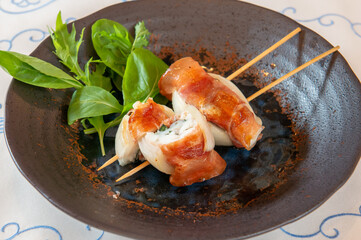 イタリア風の串焼き