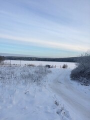 river in winter