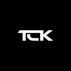 TCK Letter Initial Logo Design Template Vector Illustration