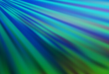 Light Blue, Green vector template with repeated sticks.