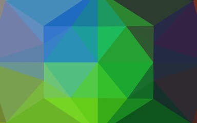 Light Multicolor, Rainbow vector abstract mosaic pattern.