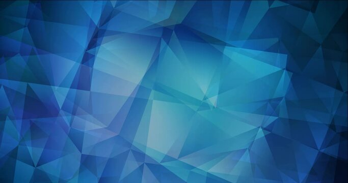 4K looping dark blue abstract video sample. Shining colorful animation in simple style. Clip for your commercials. 4096 x 2160, 30 fps. Codec Photo JPEG.