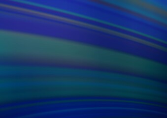 Fototapeta premium Dark BLUE vector bokeh and colorful pattern.