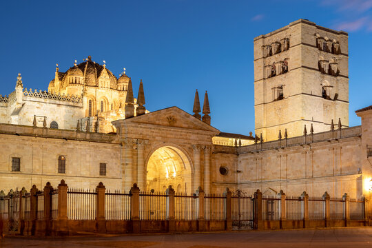 Zamora cathedral in Spain