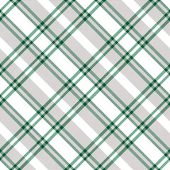 Plaid pattern seamless. Check fabric texture. Stripe square background. Vector textile design.