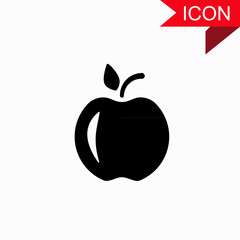 Apple icon for graphic and web design