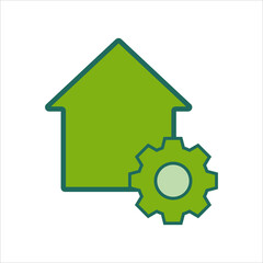 home icon. home icon with . home icon concept for mobile and web design, design element. home icon logo illustration. 