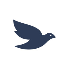 Dove of peace icon symbol vector