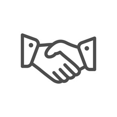 Handshake business outline for your website