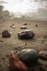 rocas en la playa