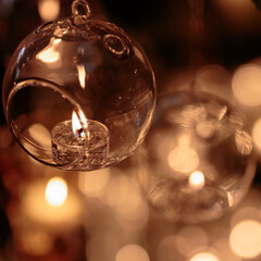 Cute Candles at "Candle Night Event" in Osaka, Japan