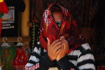 person in traditional clothing