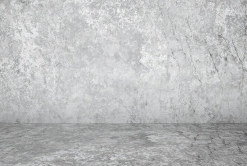 plaster wall, grey background