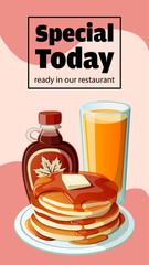 breakfast special today two