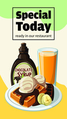 breakfast special today three