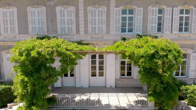 ch&acirc;teau en drone