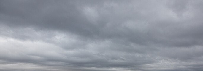 Image of a dark and cloudy sky during the day