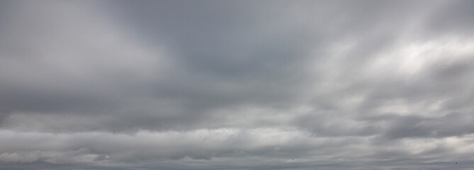 Image of a dark and cloudy sky during the day