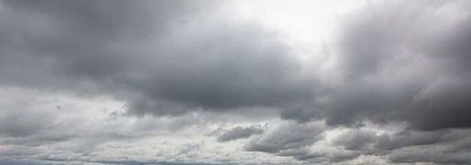 Image of a dark and cloudy sky during the day