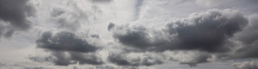 Image of a dark and cloudy sky during the day