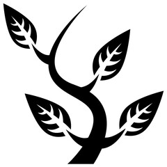 
Icon design of wheat spikelets
