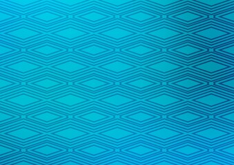 Light BLUE vector backdrop with lines, cubes.