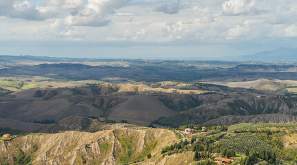 Fototapeta premium Scenic landscape of Tuscany in Italy