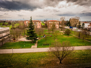 Fototapeta premium Afternoon dramatic sky
