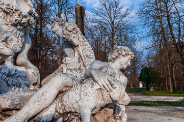 Statue, Parco Ducale, Parma