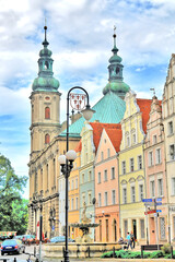Widok Starego Miasta w Nysie © robnaw