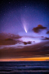Neowise comet astrophotography poland