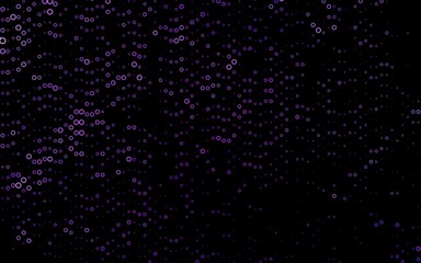 Light Purple vector cover with spots.