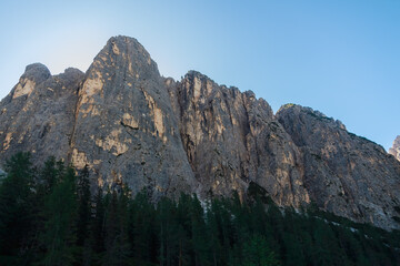 the beauty of the Dolomites. Italy