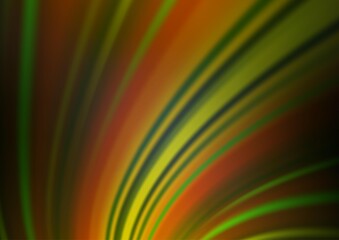 Light Green vector abstract blurred template.