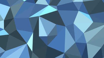 Light sky blue abstract background. Geometric vector illustration. Colorful 3D wallpaper.