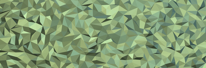 Dark sea green abstract background. Geometric vector illustration. Colorful 3D wallpaper.