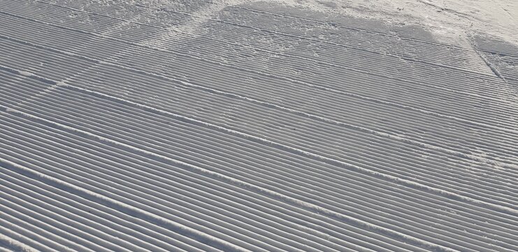 snow on the snow