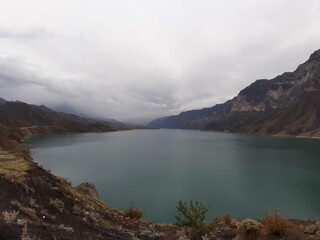 lake in mountains