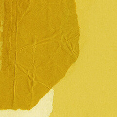 Colorful torn paper collage close-up. Texture made from various paper and cardboard parts. Damaged old paper background. Vintage blank wallpaper. Material design backdrop.