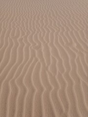 Texture of sand with beautiful dunes