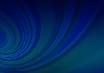Dark BLUE vector abstract blurred background.