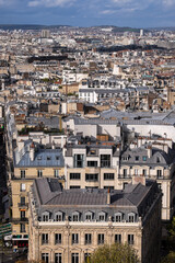 Fototapeta na wymiar Paris von oben