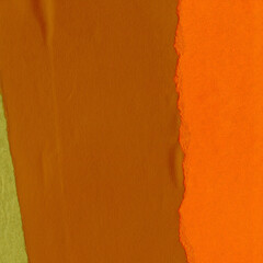 olorful torn paper collage close-up. Texture made from various paper and cardboard parts. Damaged old paper background. Vintage blank wallpaper. Material design backdrop.