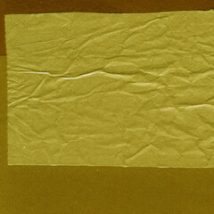 Colorful torn paper collage close-up. Texture made from various paper and cardboard parts. Damaged old paper background. Vintage blank wallpaper. Material design backdrop.