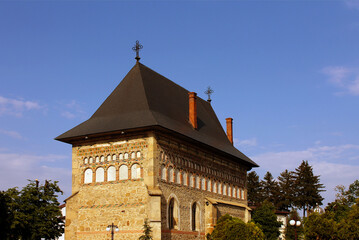 View of Piatra Neamt city, very beautiful and important place of Moldavia in Romania.